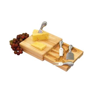 Picnic Time Festiva Cheese Board with Tools
