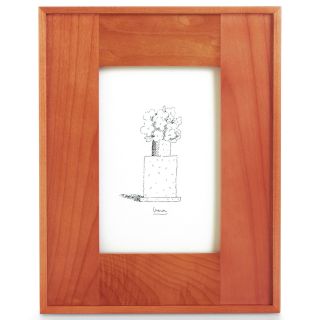 MICHAEL GRAVES Design Cherry Stained Wood Picture Frame