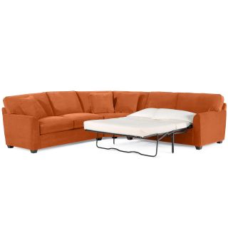 Possibilities 3 pc. Right Arm Facing Loveseat Sectional with Sleeper, Tuscany