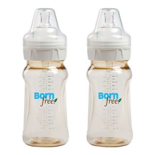 Summer Infant Born Free 2 pk. 9 oz. Classic Bottles, Clear