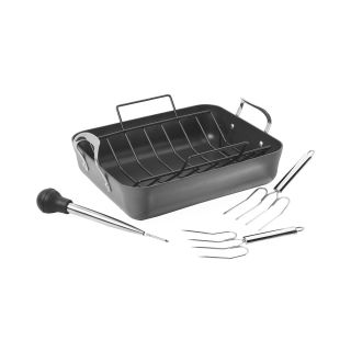 Calphalon Classic Hard Anodized Nonstick Roaster and Rack