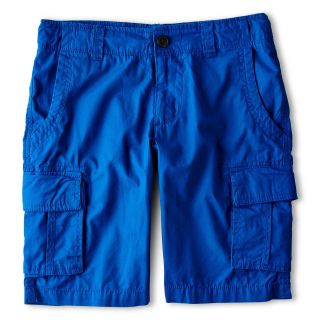 ARIZONA Poplin Cargo Shorts   Boys 6 18, Blue, Boys
