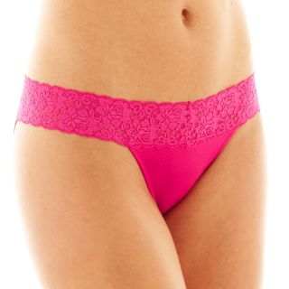 Maidenform Dream Lace Trim Bikini Panties   40048, Pink