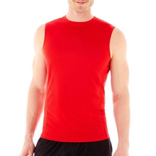 Xersion Sleeveless Training Top, Red, Mens