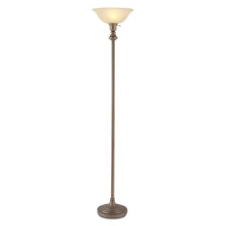 JCP Home Collection  Home Oil Rubbed Bronze Torchière Floor Lamp, Dark