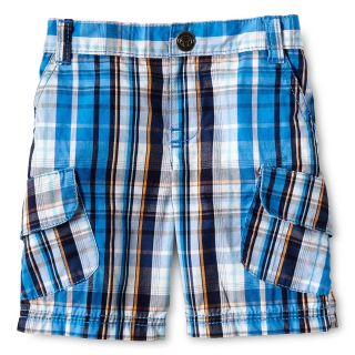 Okie Dokie Cargo Shorts   Boys 12m 6y, Blue, Blue, Boys