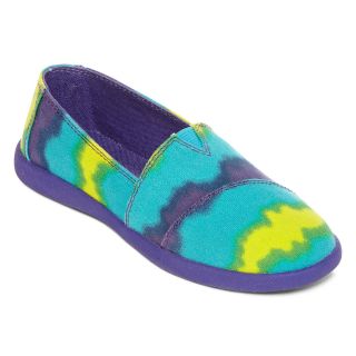ARIZONA Cami Girls Tie Dyed Slip On Shoes, Blue, Girls