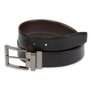 Van Heusen Reversible Leather Belt, Black/Brown, Mens