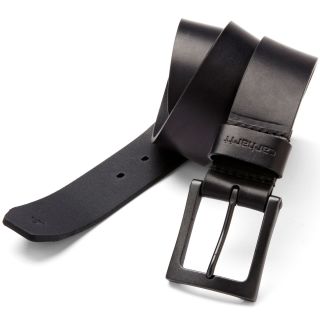 Carhartt Leather Belt, Black, Mens