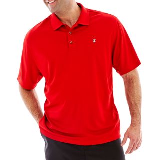 Izod Short Sleeve Piqué Golf Polo Big and Tall, Red, Mens