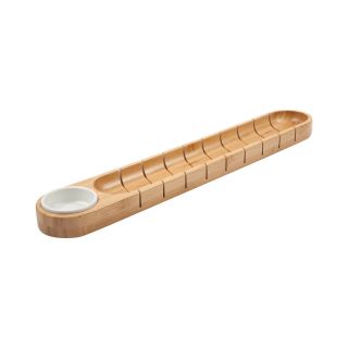 CORE BAMBOO Core Bamboo French Bread Board with Dipping Bowl