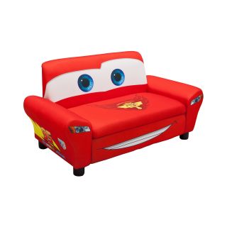Delta Childrens Products Disney Cars Upholstered Sofa, Cr Cars 2.