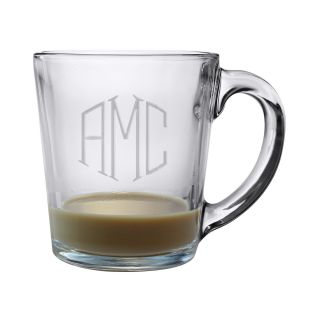 4 pc. Monogrammed Coffee Mug Set