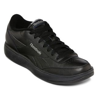 Reebok Royal Ace Mens Leather Walking Shoes, Black