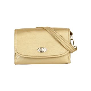 LillyBit Uptown Diaper Clutch   Gold Metallic