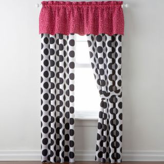 Opposites Attract Reversible Valance, Pink, Girls