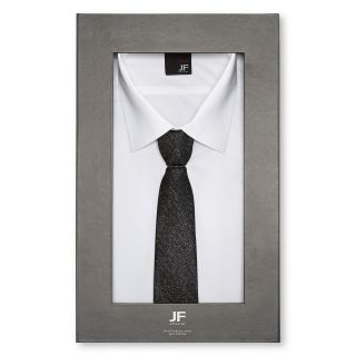 JF J.Ferrar JF J. Ferrar Boxed Shirt and Tie Set, White, Mens