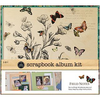 1 Hour Field Notes Album Scrapbook Kit