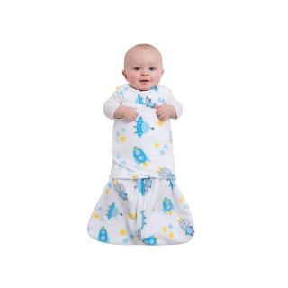 Halo SleepSack Microfleece Swaddle   Space Robot, Blue