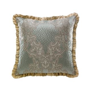 Croscill Classics Delano 18 Square Decorative Pillow, Beige