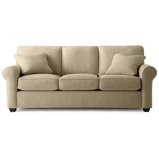 Possibilities Roll Arm 86 Queen Sleeper Sofa, Thistle