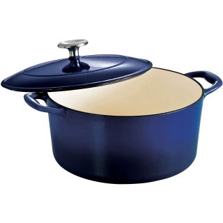 TRAMONTINA Gourmet 5  qt. Enameled Cast Iron Covered Round Dutch Oven