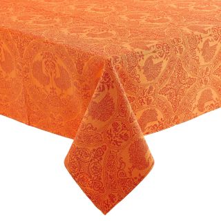 Mahogany Peacock Orange Tablecloth