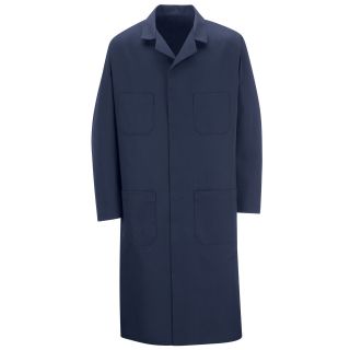 Red Kap Twill Shop Coat, Blue, Mens