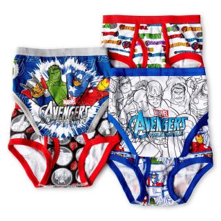 Avengers 5 pk. Briefs   Boys 4 8, Assorted, Boys