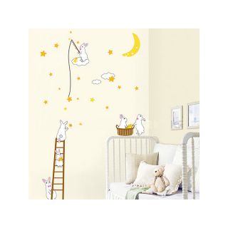 ART Bunnies Harvesting the Constellation Wall Decal