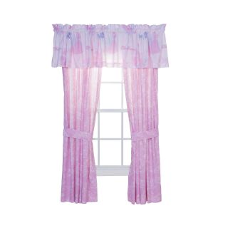 Disney Princess Forever Curtain Panel Pair, Pink, Girls