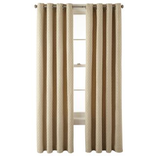 JCP Home Collection  Home Rory Grommet Top Curtain Panel, British Khaki