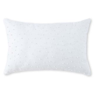 LIZ CLAIBORNE Eden Oblong Decorative Pillow, White