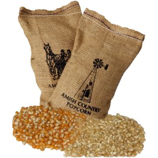 Farm Fresh Burlap Popcorn Kernel Set