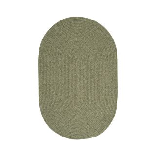 Timberline Reversible Braided Oval Rugs, Palm