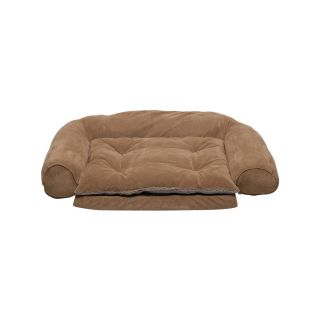 Ortho Pet Bed with Removable Cushion, Chocolate (Brown)