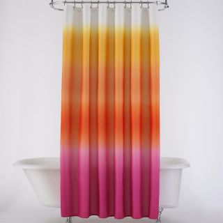 JCP Home Collection  Home Ribbed Ombré Shower Curtain, Orange