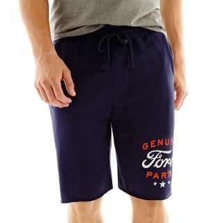 Ford French Terry Lounge Shorts, Navy, Mens