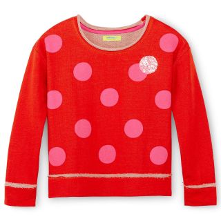 DREAMPOP by Cynthia Rowley Dotty Top   Girls 6 16, Red, Girls