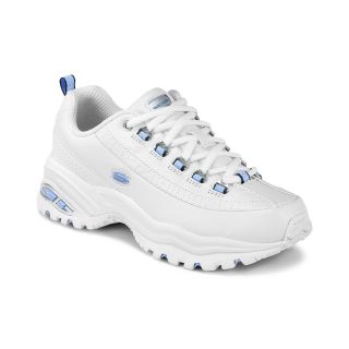 Skechers Premium Shoes, Blue/White, Womens