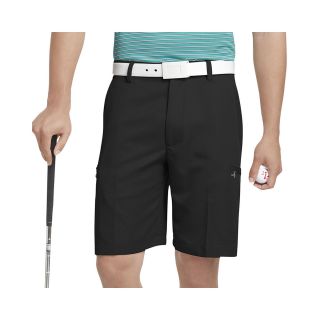 Izod Golf Solid Cargo Shorts, Black, Mens