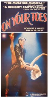 On Your Toes (Original Broadway 3 Sheet)