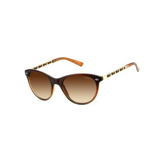 LIZ CLAIBORNE Cat Eye Sunglasses, Brown, Womens