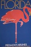 FLORIDA   PIEDMONT AIRLINES Poster