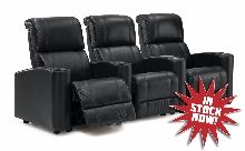Curved Row of 3 or 4 Palliser Cyclone Home Theater Seats, Quick Ship