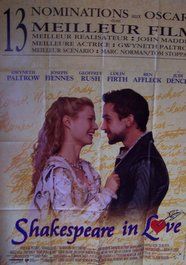 Shakespeare in Love   Awards (French   Love) Movie Poster