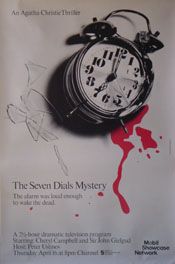 THE SEVEN DIALS MYSTERY Poster