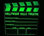 NEW LED Clapboard Theater Sign