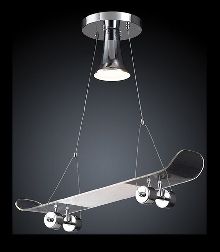 Skateboard Ceiling Light