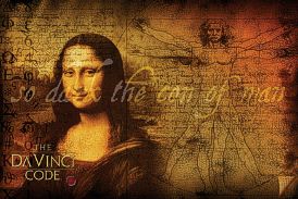 The Da Vinci Code (Reprint B) Movie Poster